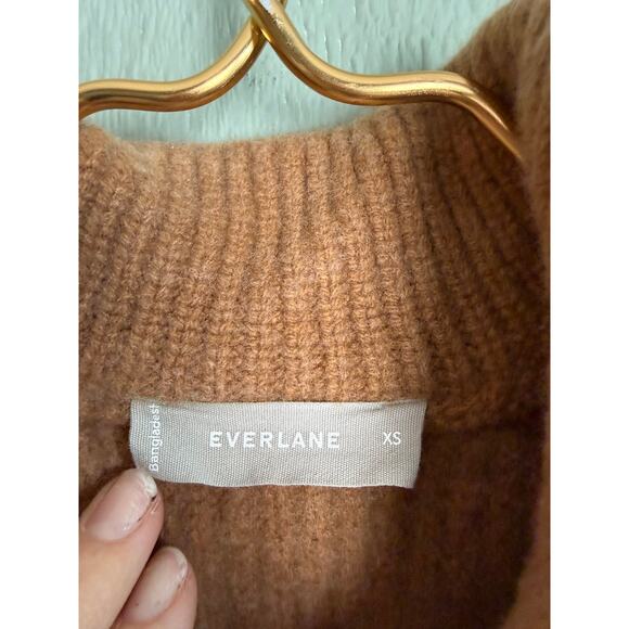 Everlane The Half-Zip Sweater in Luxe Merino, XS - Picture 7 of 9
